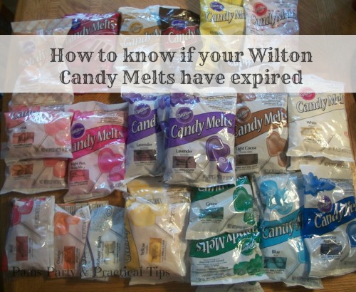 Pams Party & Practical Tips: How to know if your Wilton Candy Melts have  expired